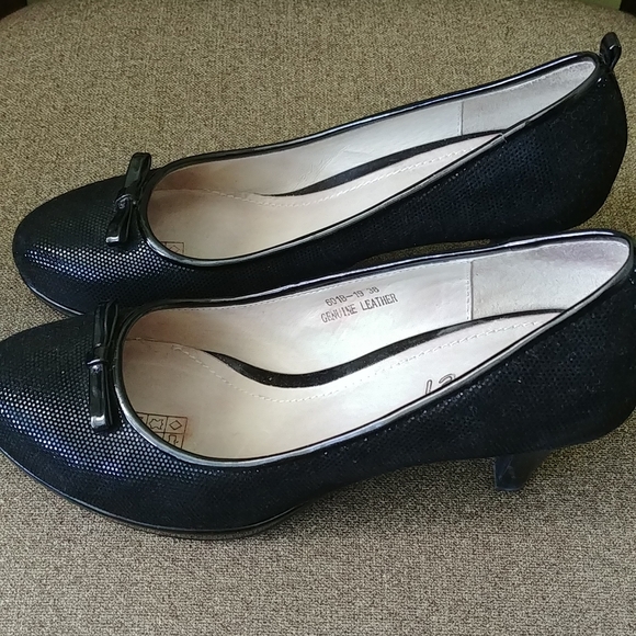 Black leather shoes, size 38 - Picture 7 of 13